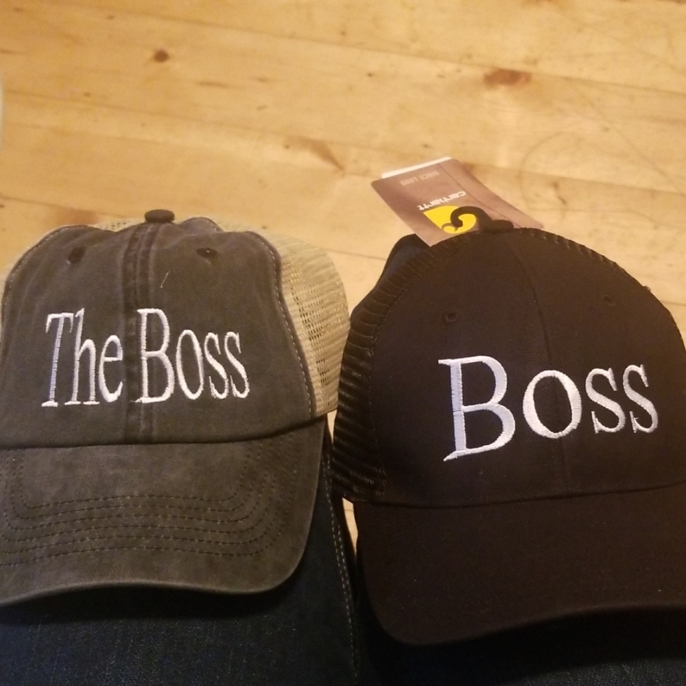 His an her hats